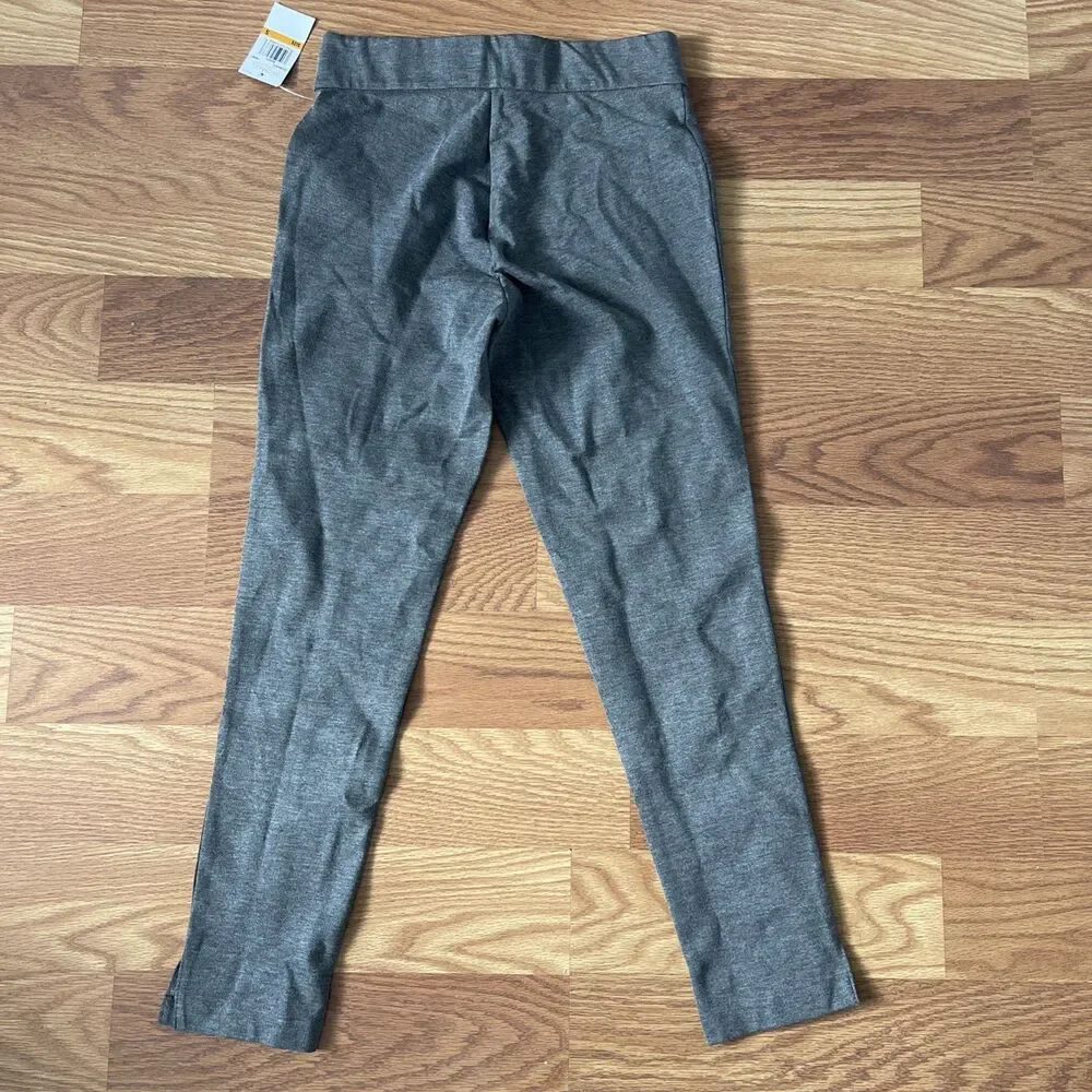 Michael Kors Derby Stretch Pants Size Medium In Gray